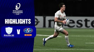 Instant Highlights - Racing 92 v DHL Stormers Round 4 | Investec Champions Cup 2024/25