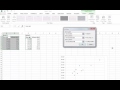 Graphing two data sets on the same graph with Excel