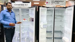 LG VS SAMSUNG SIDE BY SIDE Refrigerator New Model 2023 #samsung #lg #youtube #electronic