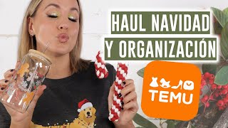 Super Haul de Temu 🎄 Monadas Navideñas y Organización 🎄