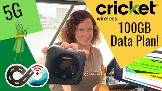 Cricket Wireless Releases 100GB Data Only Hotspot Plan \u0026 5G Access