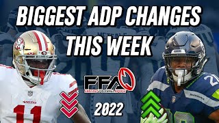 ADP Changes You Should Know Before Your Draft - 2022 Fantasy Football Advice