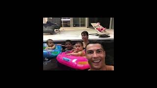 Cristiano Ronaldo and Georgina Rodriguez with family