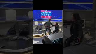 The boys - Soldier Boy Throws Kimiko Across The Vought News Room | Behind The Scenes Video #shorts