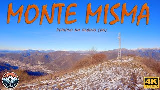 MONTE MISMA da Albino (BG). Cappella Pierina Morosini e Chiesa del Misma. Escursione di novembre 4K