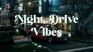 Night Drive Vibes 🚗 Japanese Lofi Mix for Nighttime Relaxation