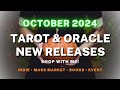 Tarot & Oracle New Releases October 2024: New Decks, Campaigns, Books & Events | Shop with Me!