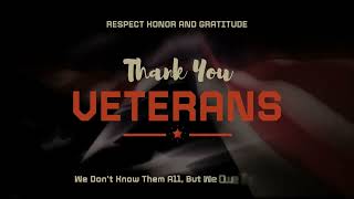 Free Veterans Day National Flag Gratitude Quote Post Video Template (Customizable) - FlexClip