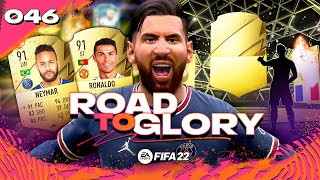 THIS OBJECTIVE gave me a 100K PACK!! FIFA 22 Road to Glory #46