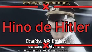 “Hino, Deutschland, du Land der Treue / Alemanha, tua terra da lealdade”