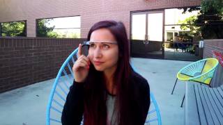 Поиск в Google Glass (Русские субтитры)