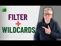 FILTER + Wildcards in Excel: The NEW and BETTER Techniques