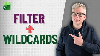 FILTER + Wildcards in Excel: The NEW and BETTER Techniques