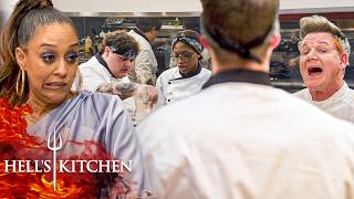 Forgotten Scallops \u0026 Ice-Cold Food Makes Chef Ramsay Furious | Hell's Kitchen