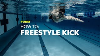 How To Swim Freestyle Kick Form