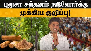 புதுசா சந்தனம் நடுவோர்க்கு குறிப்புகள்! பல கோடி மதிப்புமிக்க சந்தனக்காடு உருவாக்கிய கர்நாடக விவசாயி!