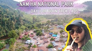 Nam Ha National Park 2D1N trekking: day 1 Nam Ha to Nalan village