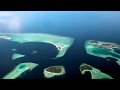 Maldives Islands and resorts - View from Sky / Aerial View