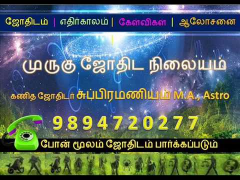 Astrologer-Subramaniam M.A., Cell: 9894720277 Astrologer-Subramaniam M.A., Cell: 9894720277