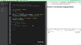 Ternary operators and Switch statement