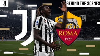 🎥 Unique Angles of Juventus' win over Roma! | Juventus vs Roma | Inside Allianz Stadium