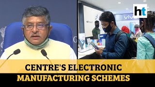 Watch: Centre launches schemes to boost electronic manufacturing