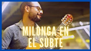 PLAYING in the METRO | Despuntando el vicio by C. Moscardini ► Guitar VIDEOCLIP