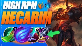 THIS Is How You 1v9 As HECARIM JUNGLE 🐴 (He has 100 Builds... This is one of the BEST!)
