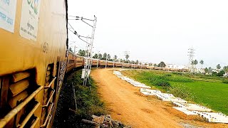 🚂 NANGUNERI TO KOLLAM TRAIN JOURNEY| 20635 ANANTHAPURI EXPRESS | CHENNAI TO KOLLAM TRAIN