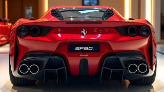 Inside the Beast: A Closer Look at the 2025 Ferrari SF90