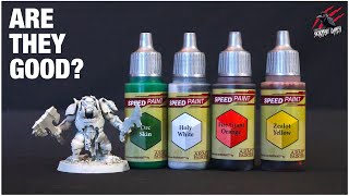 NEW SPEED PAINTS BY ARMY PAINTER - Are They Good? Comparison With Contrasts \u0026 A Full Orruk Painting