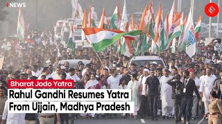 LIVE- Bharat Jodo Yatra: Rahul Gandhi Resumes Yatra From Ujjain, Madhya Pradesh