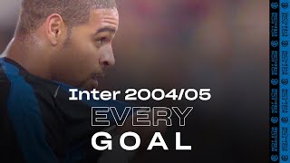 EVERY GOAL! | INTER 2004/05 | Adriano, Vieri, Martins, Recoba, Cruz, Stankovic and many more... ⚽⚫🔵