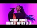 Ariana Grande - Highest Belts Ever! (E5-B5)
