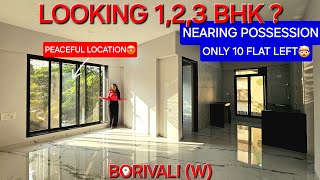 Nearing Possession 2 bhk in | Borivali West | Very Peaceful Location | Near metro \u0026 station | Check