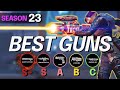 NEW SEASON 23 WEAPONS TIER LIST - BEST and WORST GUNS - Apex Legends S23 Guide