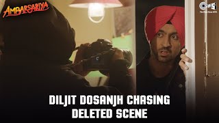 Diljit Dosanjh Chasing Deleted Scene | Ambarsariya Movie | Punjabi Comedy Scene |Tips Films