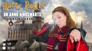 HARRY POTTER Un Anno a HOGWARTS - Chi vincerà la COPPA delle Case? | Tutorial - GIOCA CON GIULA #21