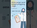 Klinik terapi saraf kejepit pinggang Jogja dr. Adisti, Sp.N