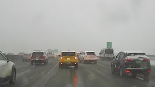 What I-25 northbound looks like during the Friday evening commute