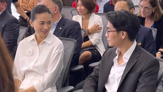 Phản ứng Ngô Thanh Vân khi được MC giới thiệu Huy Trần là chồng khiến Fan bật cười