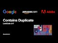 Contains Duplicate - LeetCode 217 - Explanation & Solution
