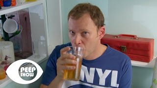 Jeremy Drinks His Own Pee - Peep Show