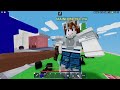 I enchanted a RAGEBLADE and It's OP in Roblox Bedwars