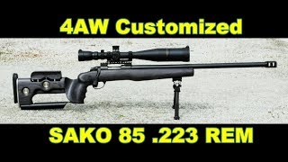 4AW Custom SAKO 85 .223 overveiw