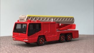 トミカ 108-4 モリタ スーパージャイロラダー HINO AERIAL LADDER FIRE TRUCK 緊急車両セット3