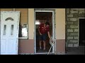 how to instal pvc door