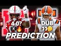 #22 Nebraska Vs #24 Illinois FINAL PREDICTIONS & HOT TAKES | GAME OF WEEK | Husker Football Reaction