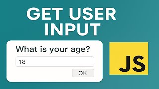 Get User input in Javascript using "prompt()"