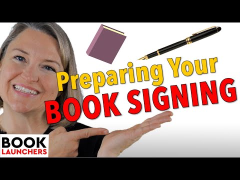 Tips for Book Signing Events